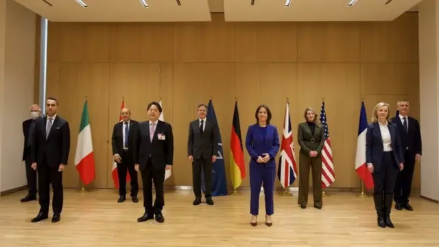 北約外長在布魯塞爾舉行會議
