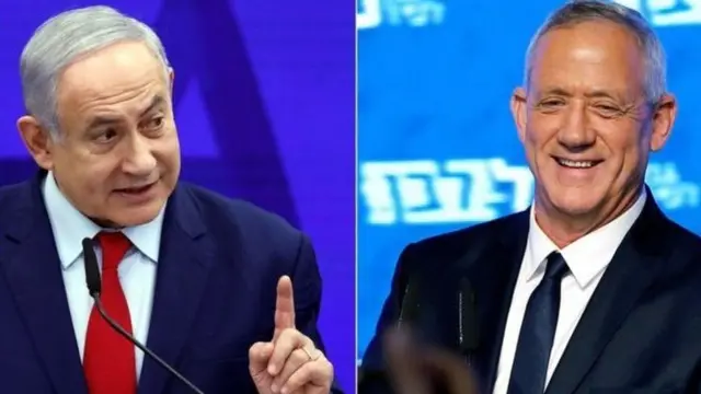 بنی گانتس، رهبر حزب آبی و سفید، در این دوره به بزرگ ترین چالش یک دهه گذشته برای بنیامین نتانیاهو تبدیل شد