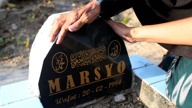 Marsyo, anggota tentara yang dituding tersangkut PKI dan sempat ditahan selama tujuh tahun, meninggal dunia pada 1994 silam.