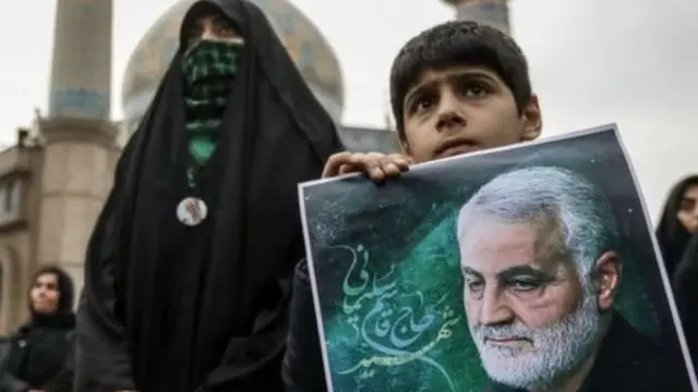 সোলেইমানি হত্যার পর ইরানে বিক্ষোভ
