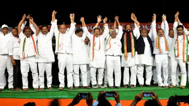 తెలంగాణ కాంగ్రెస్ నేతలు