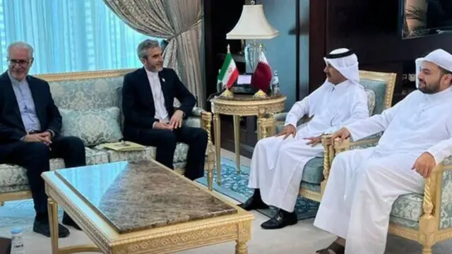 اقری با دبیرکل وزارت خارجه قطر