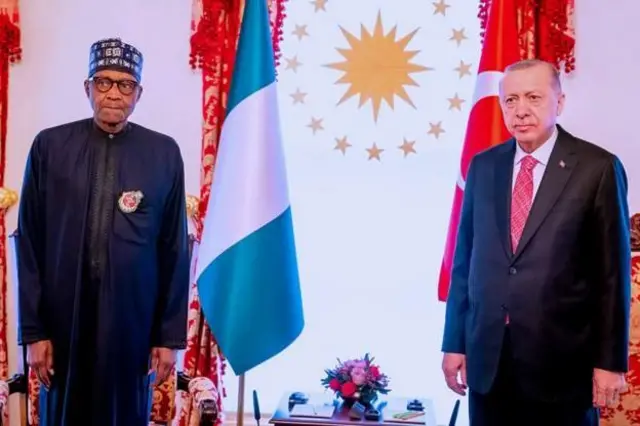 Aarẹ Buhari, Aarẹ Erdogan