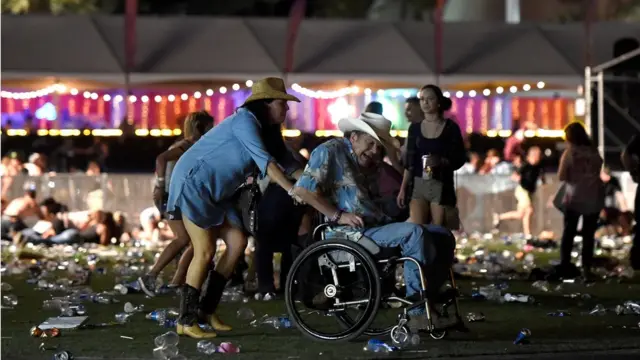 Pengunjung konser musik country