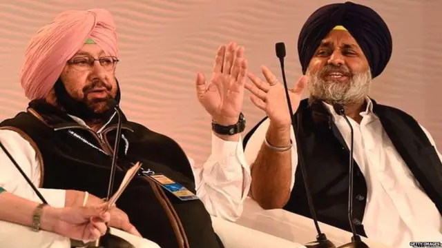 ਕੈਪਟਨ ਅਮਰਿੰਦਰ ਸਿੰਘ, ਸੁਖਬੀਰ ਬਾਦਲ