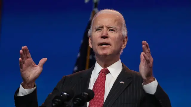 الرئيس الأمريكي المنتخب جو بايدن