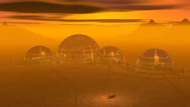 колония на чужой планете