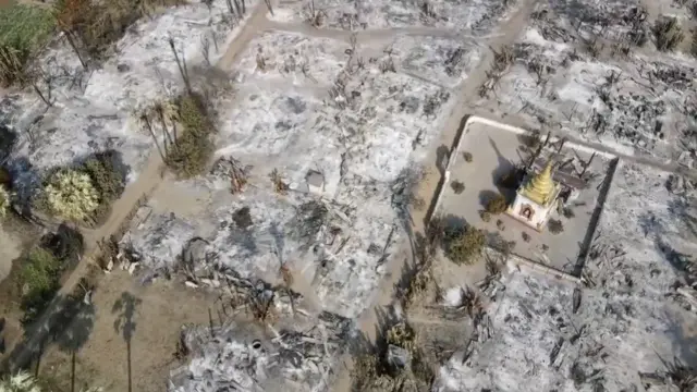 ਅਸਮਾਨ ਤੋਂ ਦਿਖਦਾ ਪਗੋੜਾ