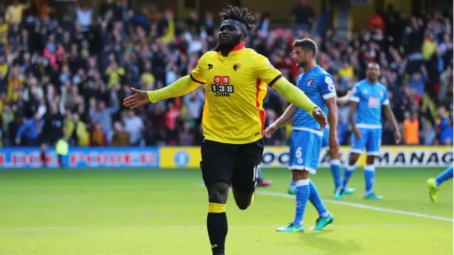 Deuxième but de Isaac Success de Watford face à Bournemouth