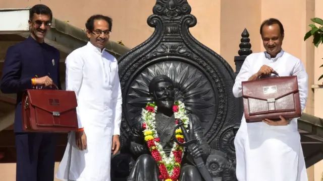 उद्धव ठाकरे, अजित पवार, महाविकास आघाडी, शिवसेना