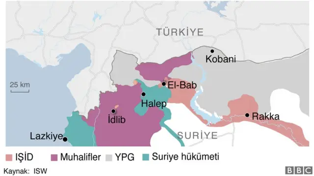 Suriye'nin kuzeyinde son durum