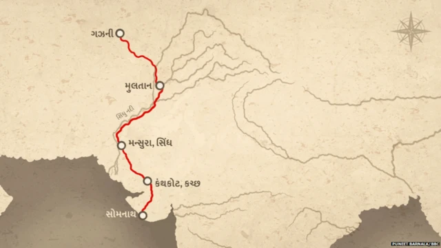 సోమనాథ్ ఆలయంపై దాడి