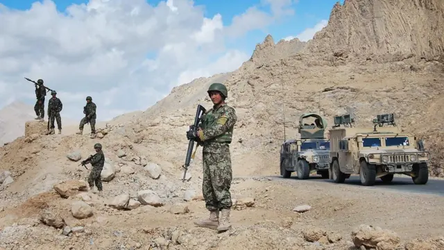 Бійці Афганської національної армії у провінції Урузган, 2012 рік