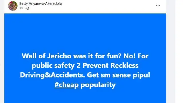 Aworan ọrọ tiiyawo Gomina Akeredolu kọ