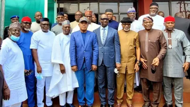"Zamfara State Governor Bello Matawalle": PDP leaders wey don join APC since 2019