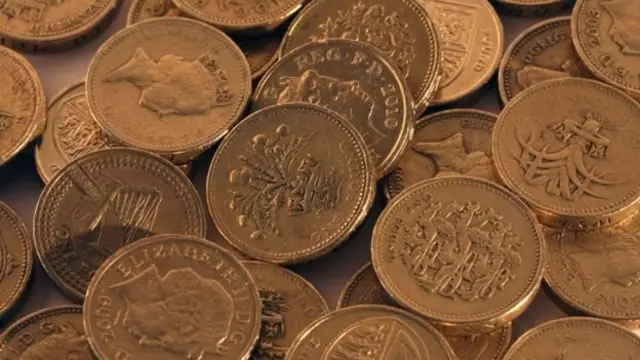 เหรียญ 1 ปอนด์แบบเก่า