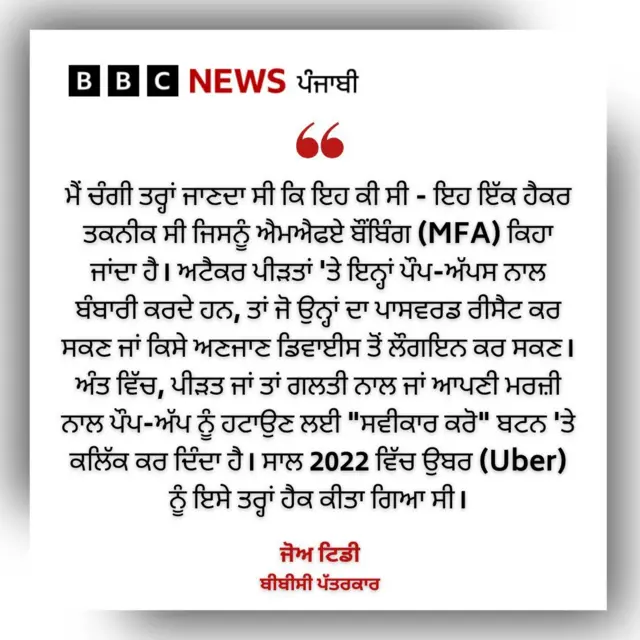 ਸਾਈਬਰ ਪੱਤਰਕਾਰ ਜੋਅ ਟਿਡੀ