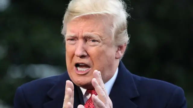 Presidente de Estados Unidos, Donald Trump