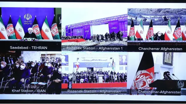 افتتاح قطار خواف-هرات