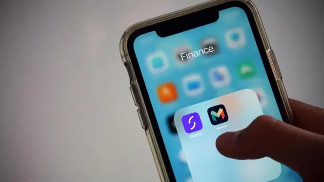 Додаток на телефоні