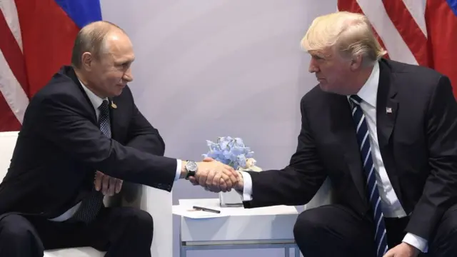 Володимир Путін та Дональд Трамп