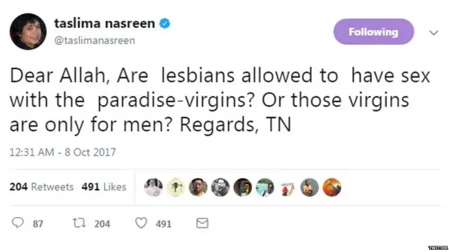 तस्लीमा नसरीन