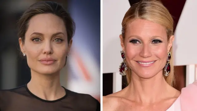 غوينث بالترو وأنجلينا جولي