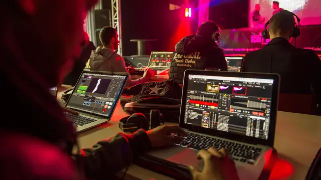 Música en una computadora