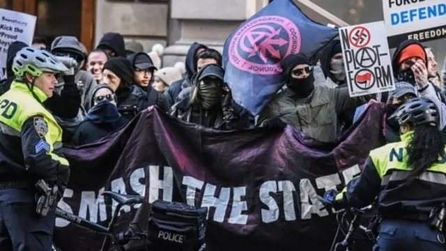 Протесты в США