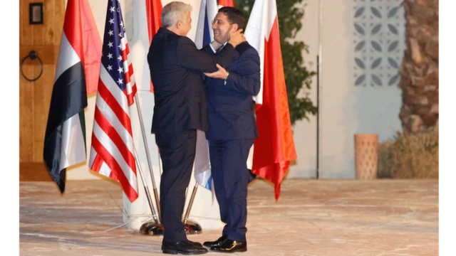 وزير الخارجية الإسرائيلي يستقبل نظيره المغربي