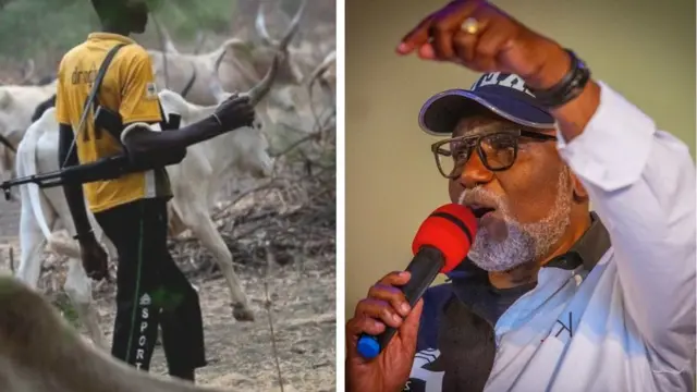 Gomina Rotimi Akeredolu ati Fulani darandaran