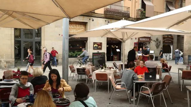스페인의 레스토랑