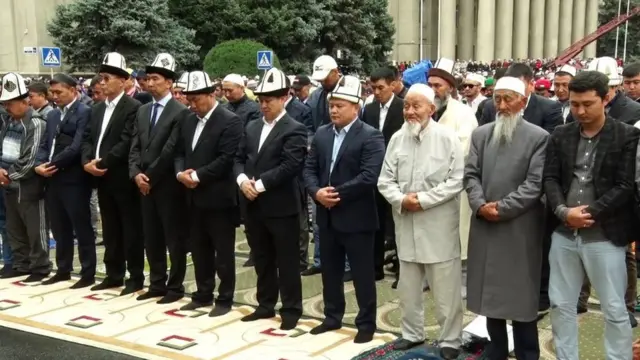 Бишкектеги айт намазы