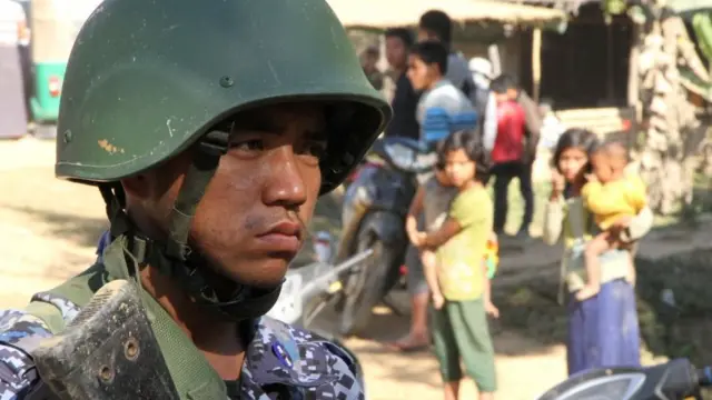 ရခိုင်ပြည်မြောက်ပိုင်းက လုံခြုံရေးတပ်ဖွဲ့ဝင် တစ်ဦး