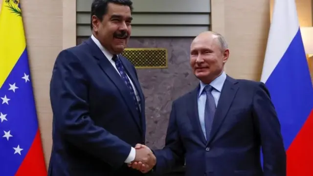 Nicolás Maduro y Vladimir Putin