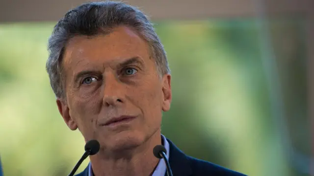 Mauricio Macri, presidente argentino