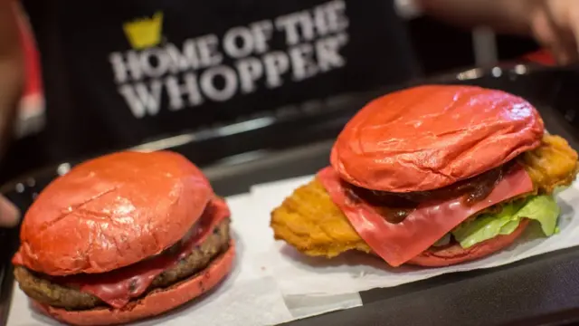 बर्गर, फास्ट फूड