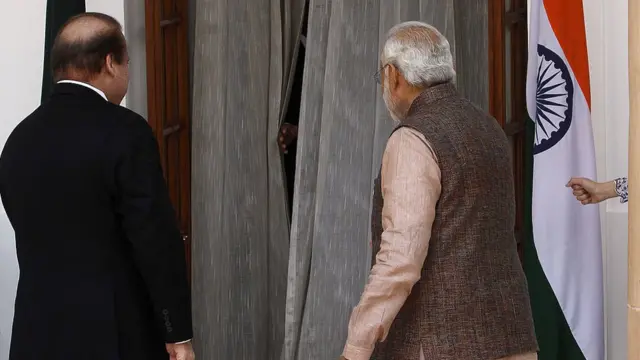 मोदी-शरीफ़ मुलाकात