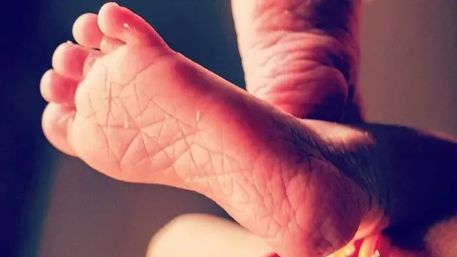 Baby feet