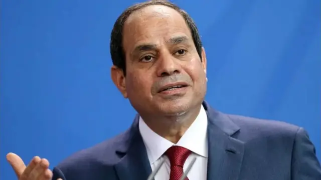 الرئيس المصري عبد الفتاح السيسي
