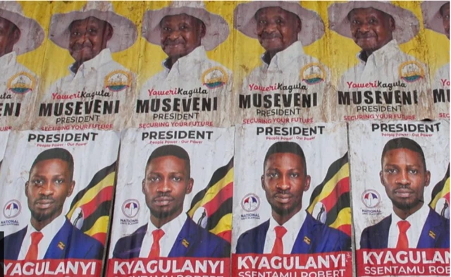 Museveni na Bobi Wine