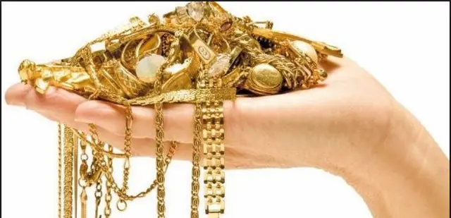 صورة رمزية لجزء من الكنز المسروق