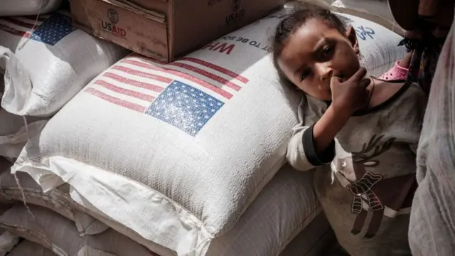 ኣብ መቐለ ንረድኤት ዝተቐረበ እኽሊ