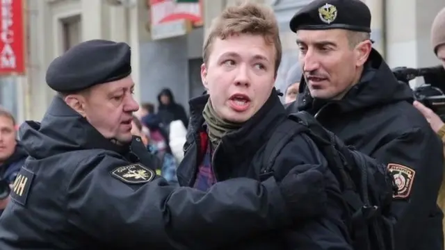 оппозициялык журналист жана блогер Роман Протасевич