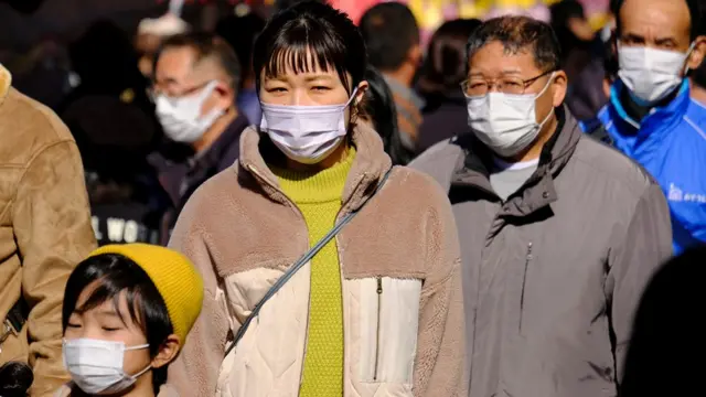mascarillas en japón
