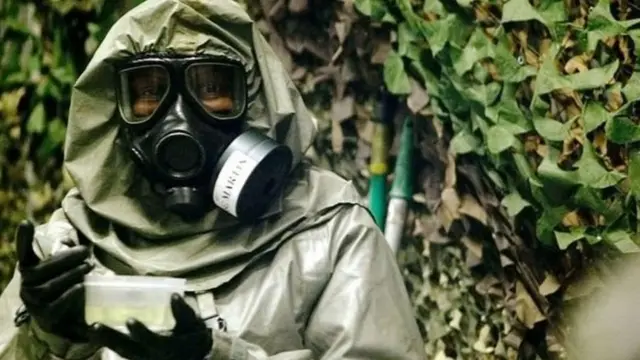 کیمیائی حملے سے بچاؤ کا سوٹ