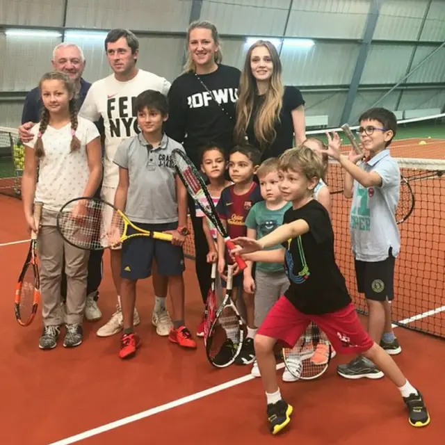 В гости к воспитанникам Анны приезжала Виктория Азаренко