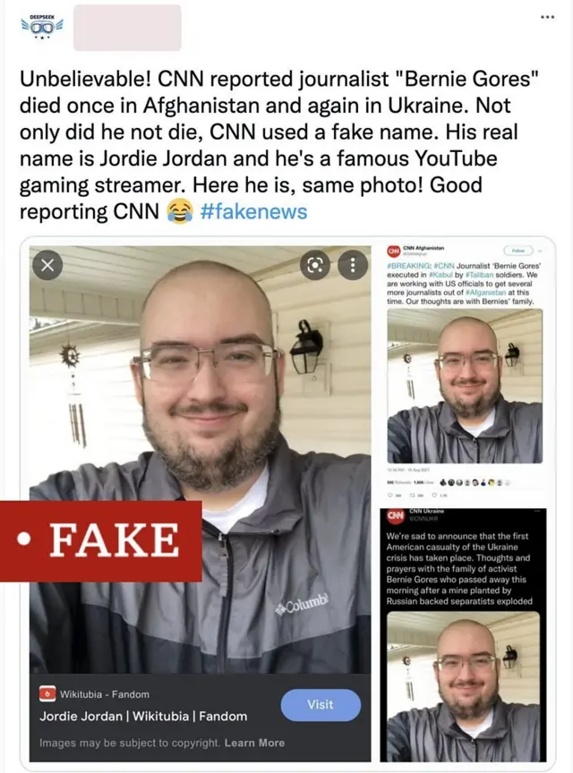 دیپلمات‌های روسی توییت‌های جعلی سی‌ان‌ان را بازنشر می‌کنند