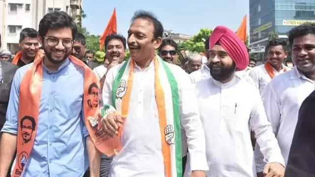 आदित्य ठाकरे, भाई जगताप