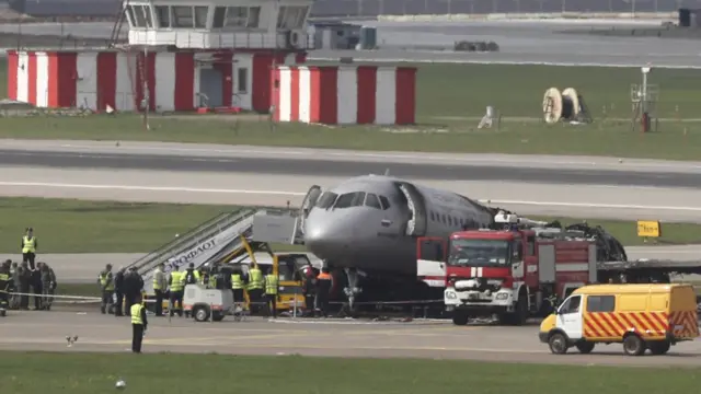 катастрофа суперджета